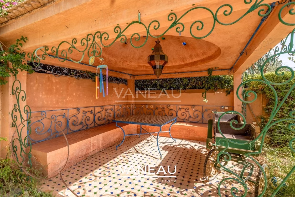 Villa 6 suites à vendre au coeur d'un des plus prestigieux Golf de Marrakech