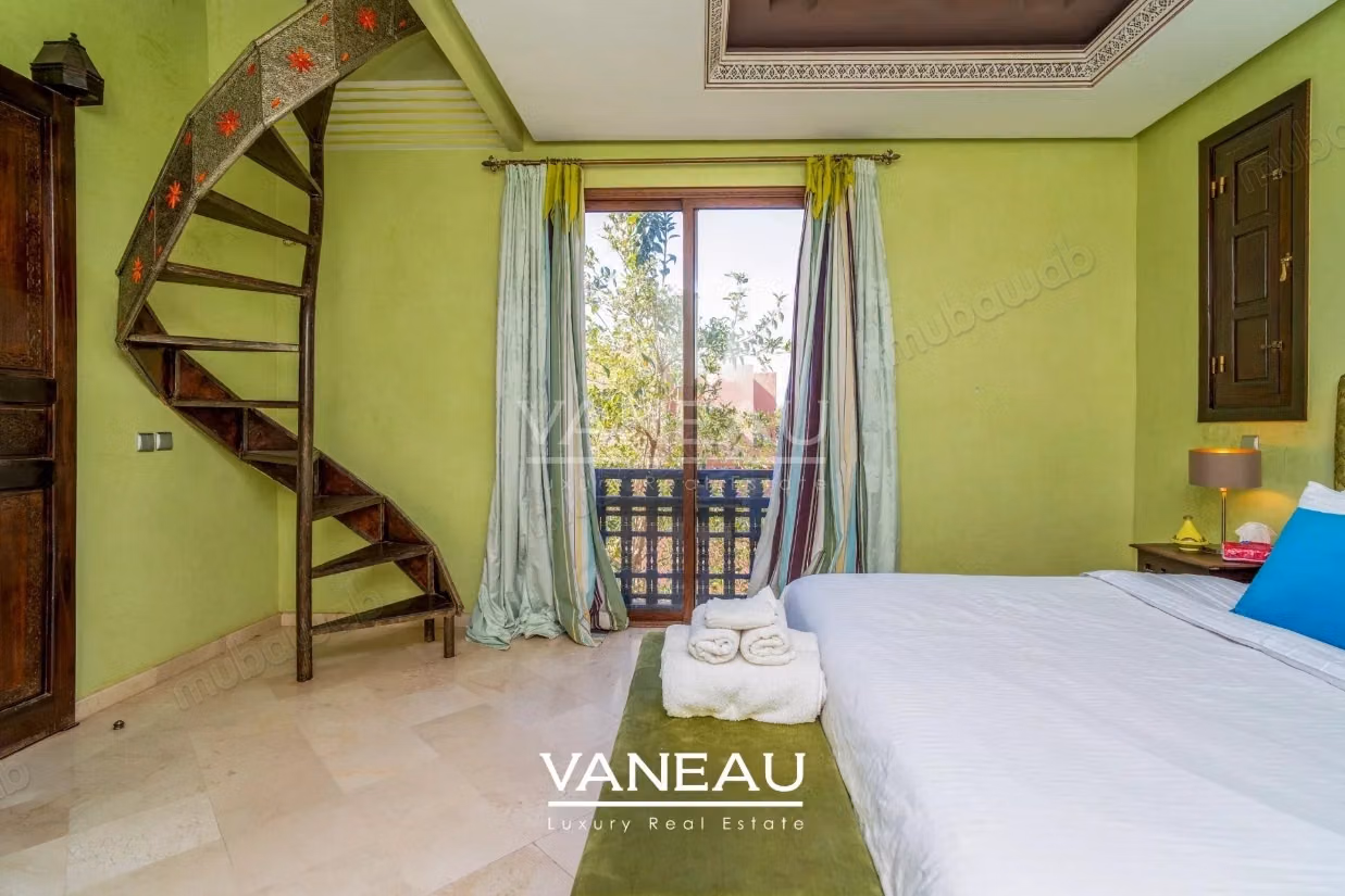 Villa 6 suites à vendre au coeur d'un des plus prestigieux Golf de Marrakech