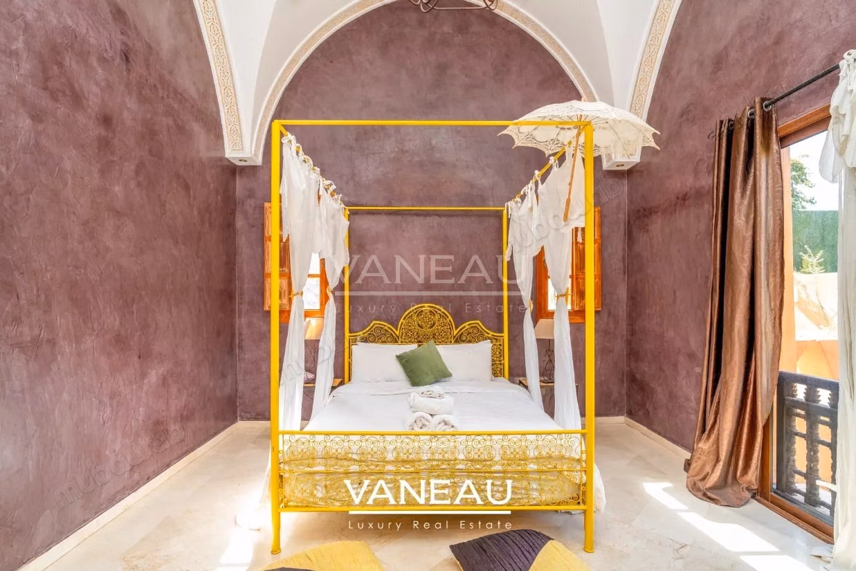 Villa 6 suites à vendre au coeur d'un des plus prestigieux Golf de Marrakech