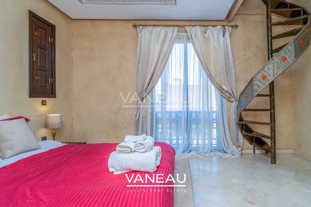 Villa 6 suites à vendre au coeur d'un des plus prestigieux Golf de Marrakech