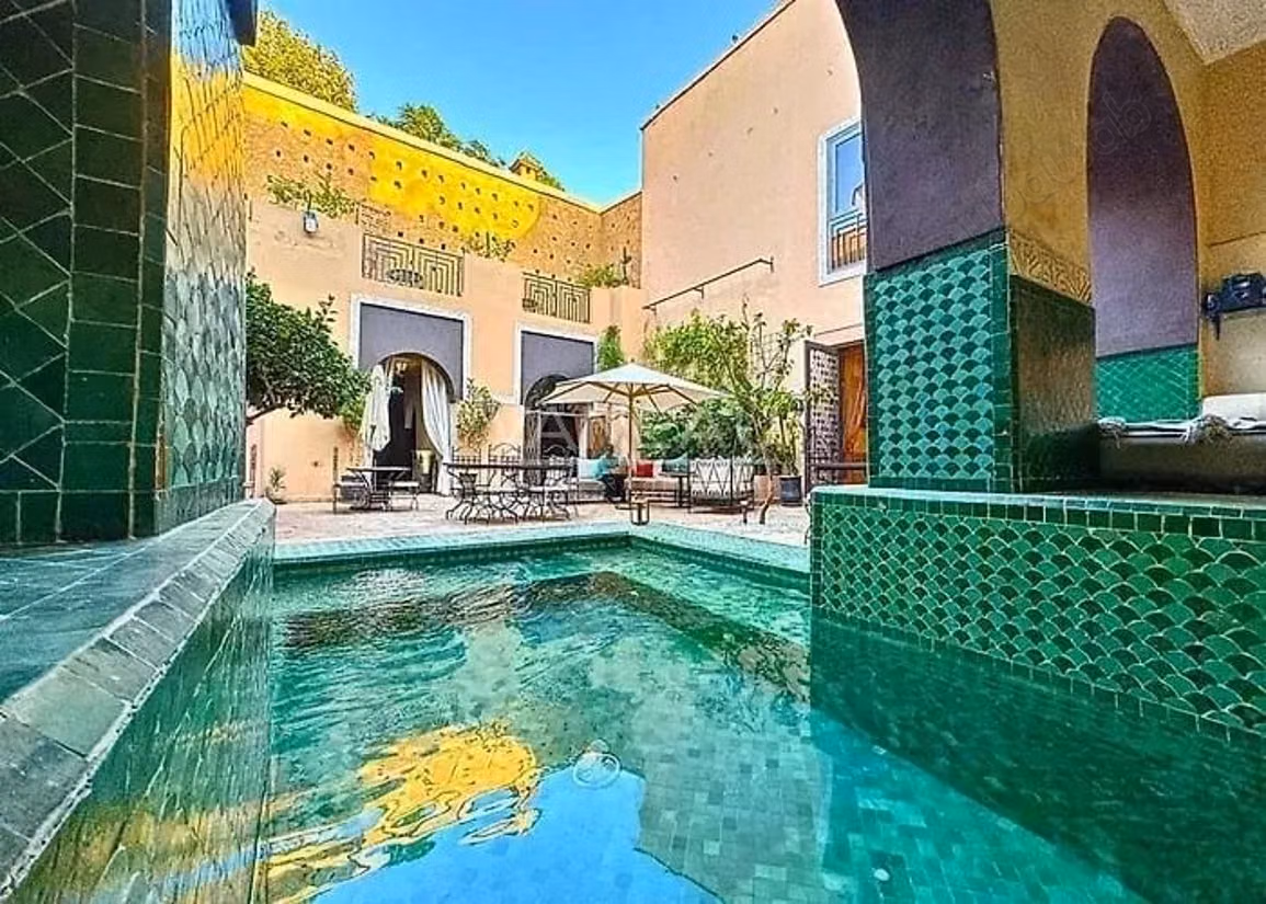 Magnifique maison d'hôtes de 7 chambres à la Kasbah