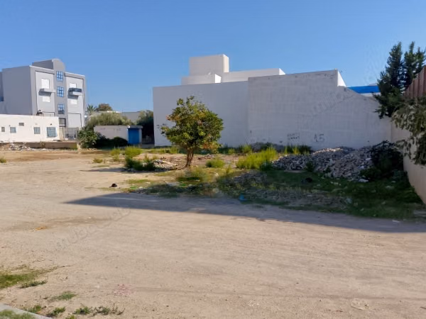 A vendre terrain à wed baten Hammamet