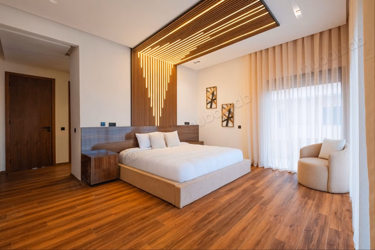 Elegante villa con quattro camere in affitto