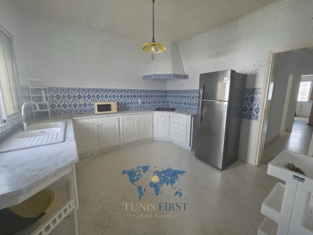 For Rent: Furnished S3 Villa Floor in La Marsa