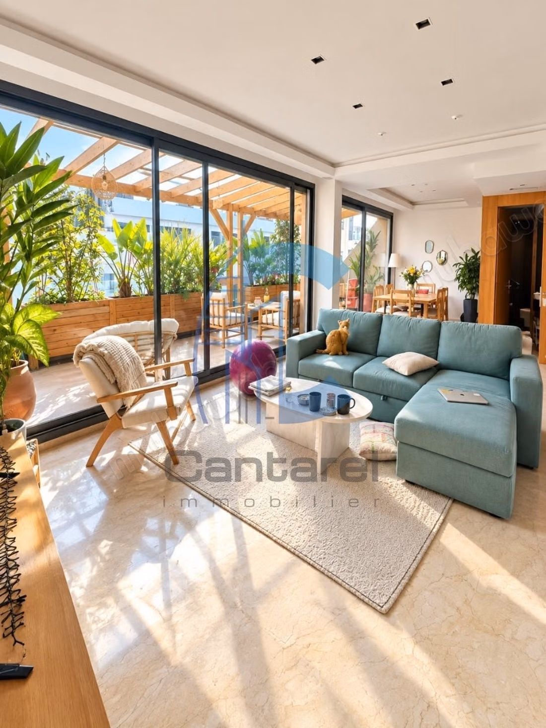 Charmant duplex de 166 m² avec terrasses – Gauthier
