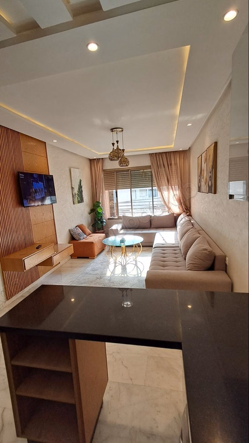 Beautiful Furnished Studio for Rent in the Princesses Maarif District of 50 m²