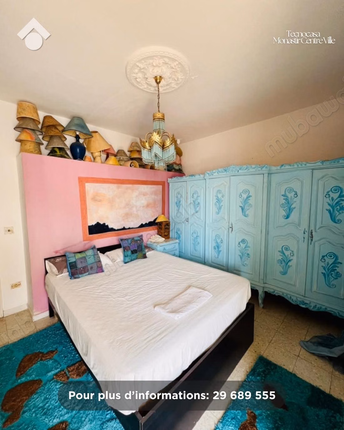 Appartement en vente à Medina. 4 belles chambres. Climatisation