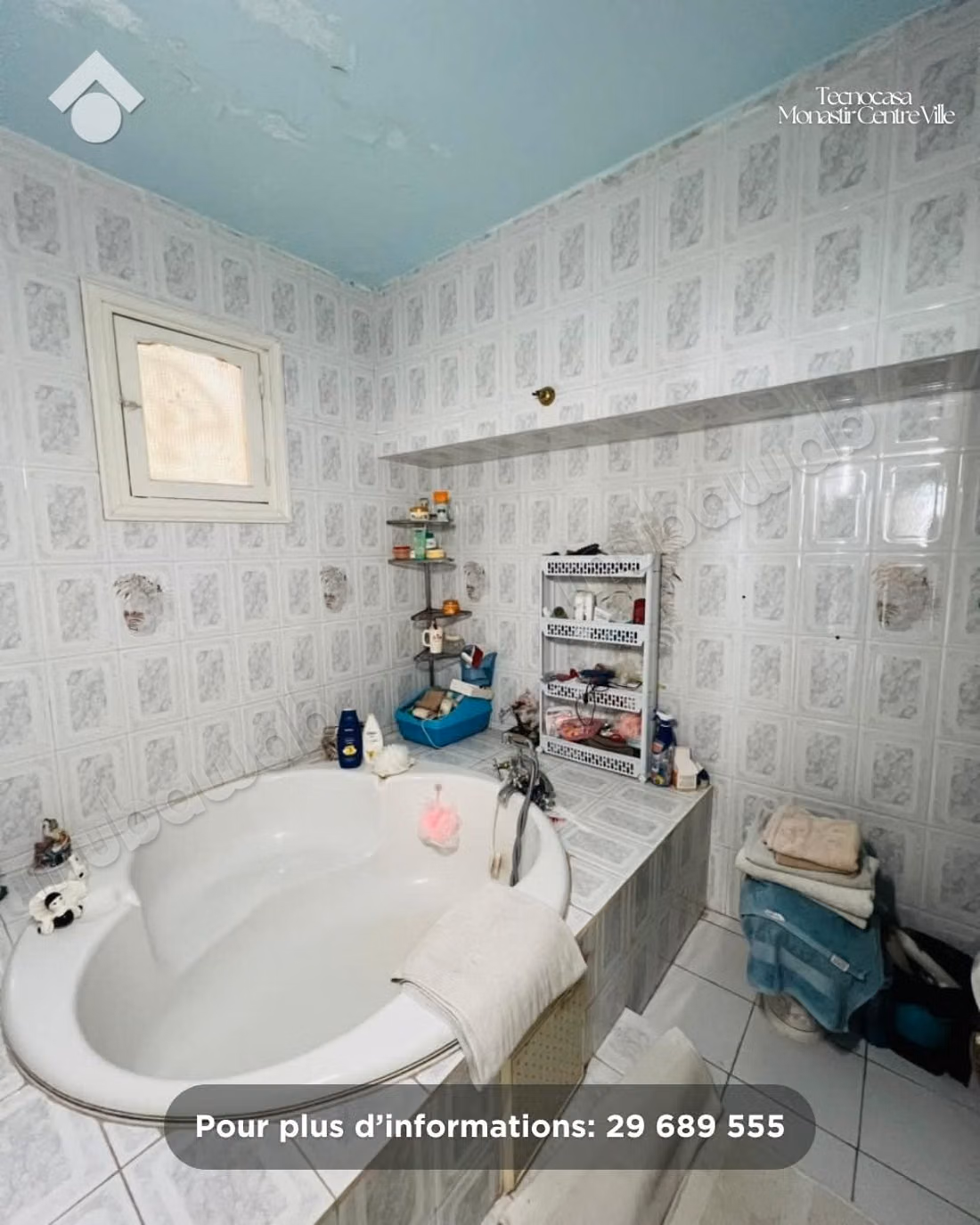 Appartement en vente à Medina. 4 belles chambres. Climatisation