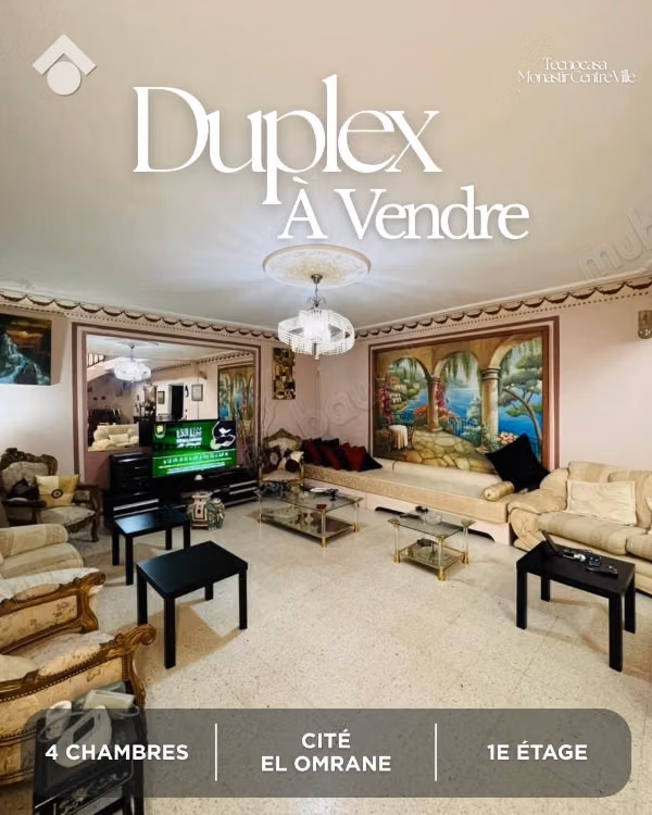 Appartement en vente à Medina. 4 belles chambres. Climatisation