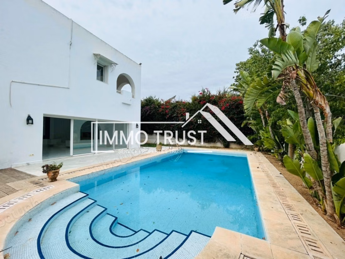 Villa S5 avec piscine à Gammarth Supérieur