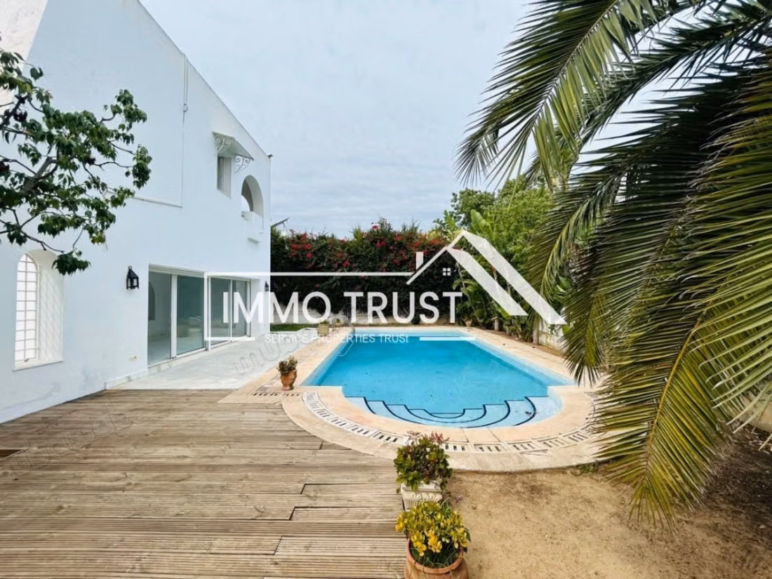 Villa S5 avec piscine à Gammarth Supérieur