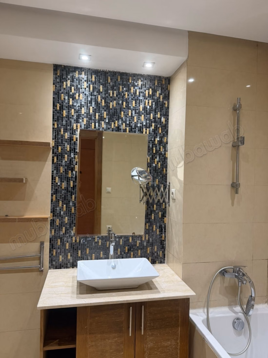 En Location Vide: Magnifique Appartement de 3 Chambres en Location à quartier des Hôpitaux 
Casablanca