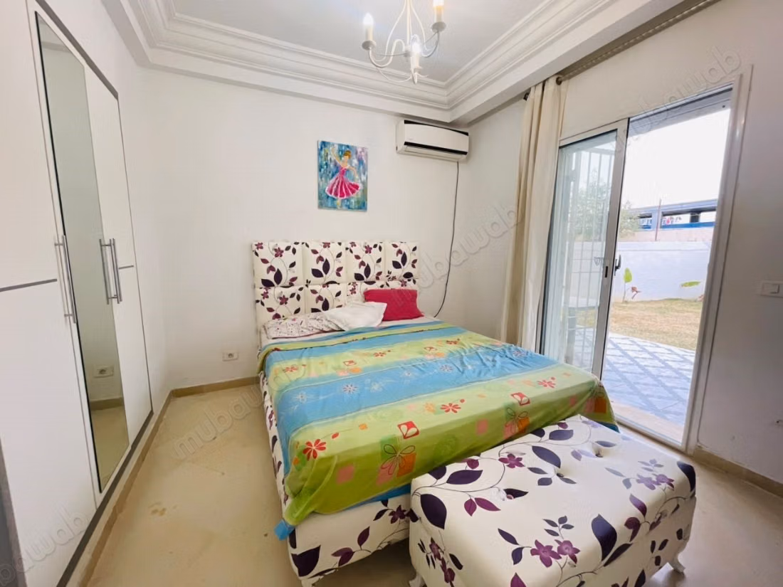 A louer S2 en rez de chaussée à Jinen Hammamet