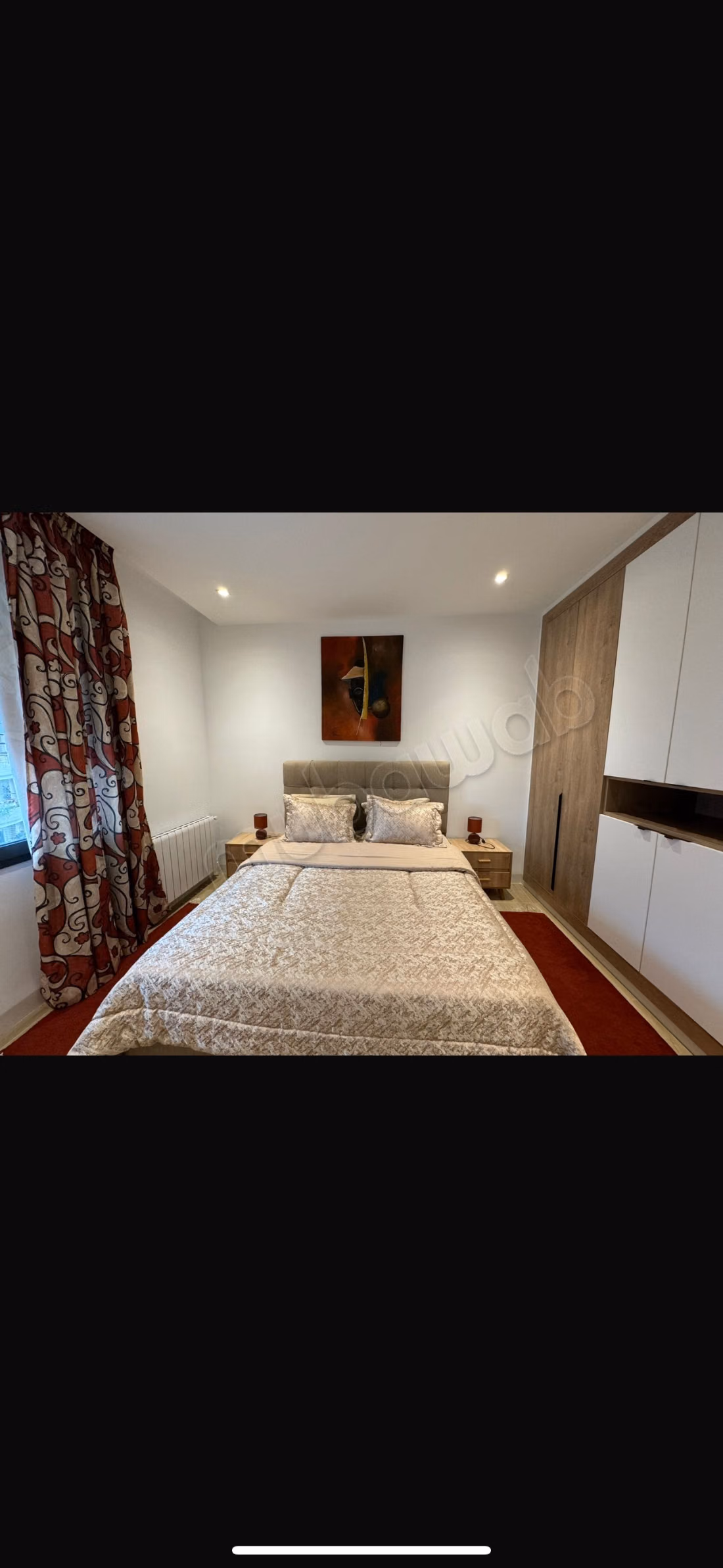Location d'un appartement s2 meublé Ain zaghouen nord. 2 chambres. Meublé