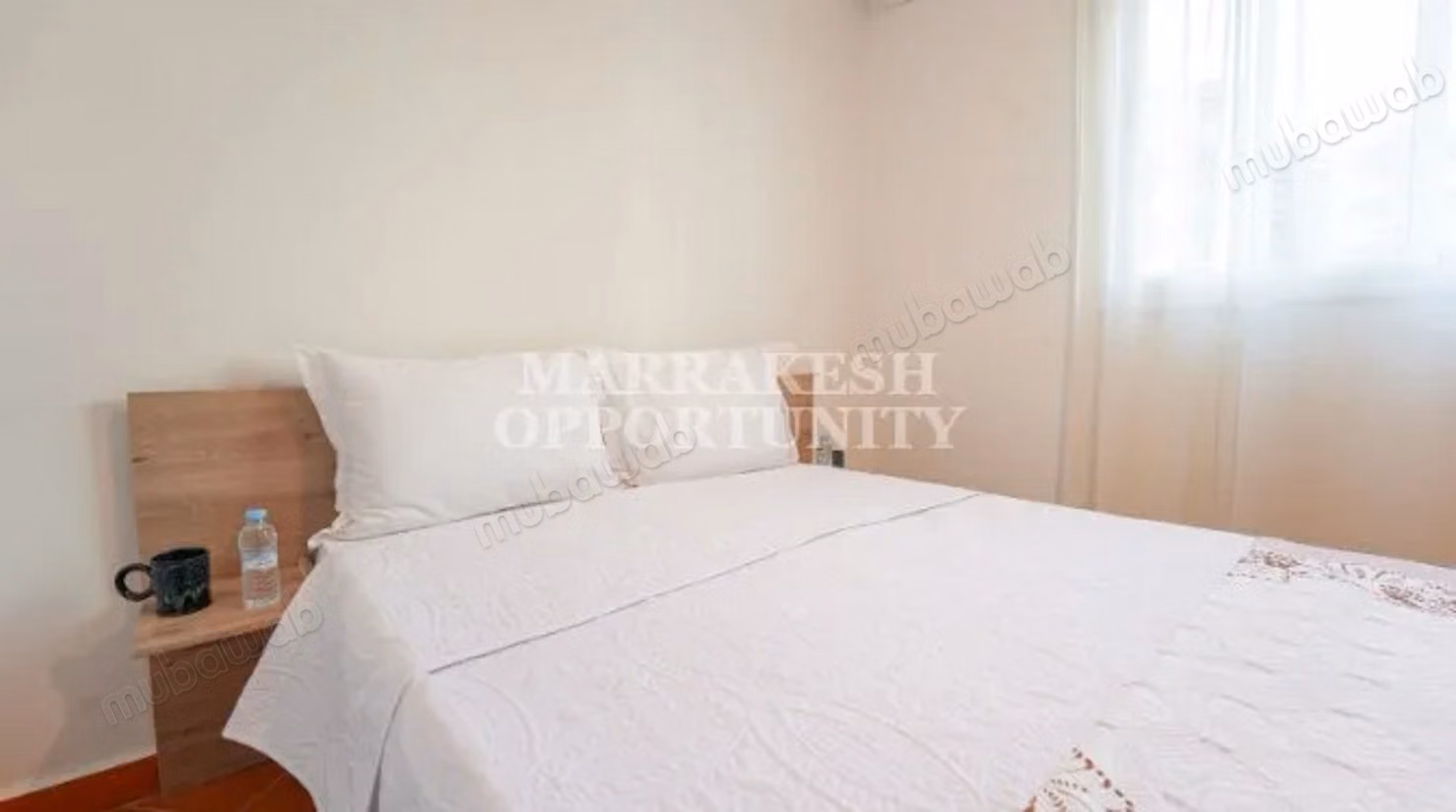 Lumineux Appartement meublé en location à Guéliz