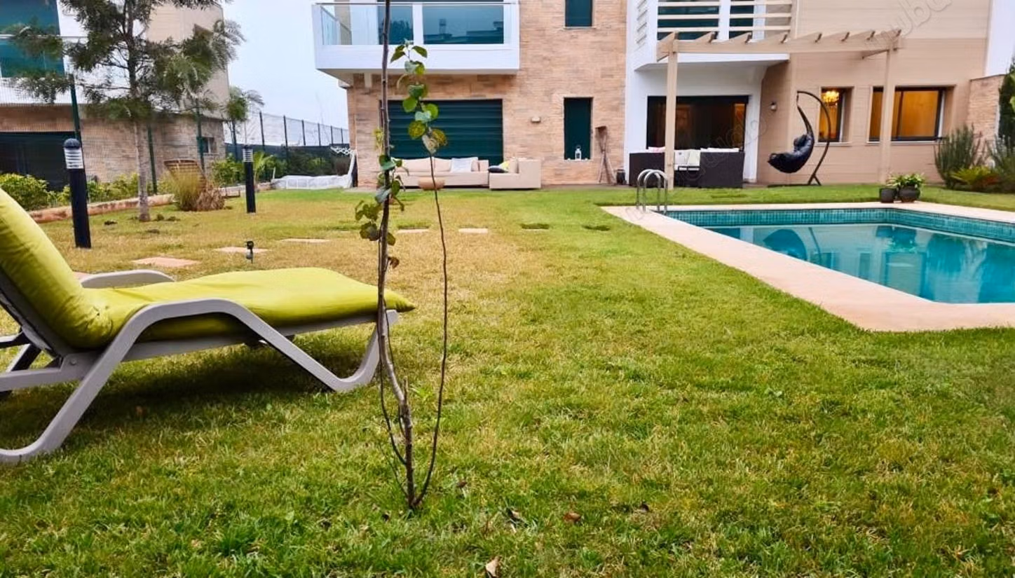 Appart de luxe à louer 
palmerie Ville Verte – Bsk