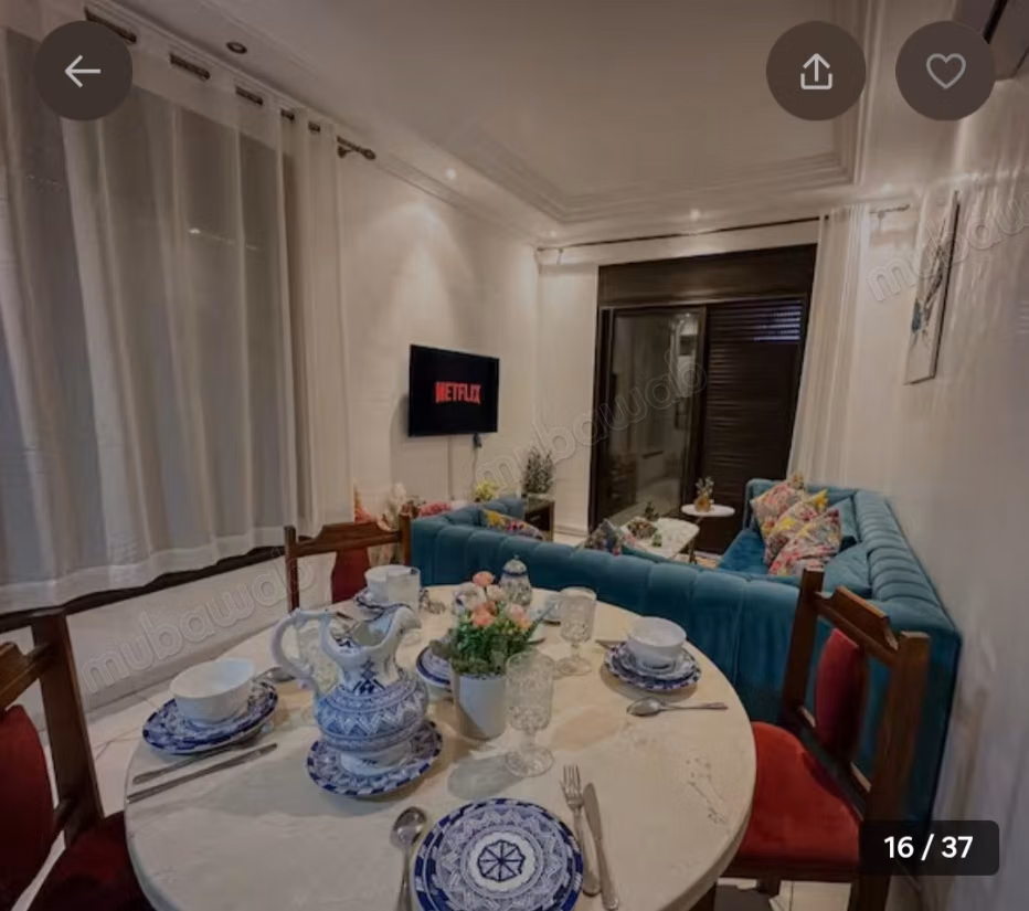 Louez cet appartement à Guéliz. 2 chambres agréables. Meublé