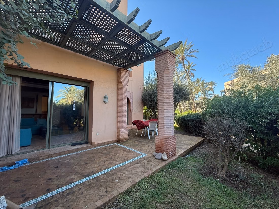 Rez de jardin meublé sur la palmeraie