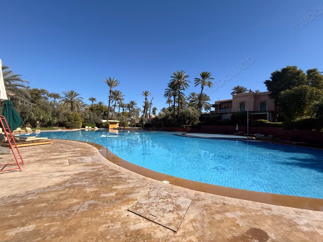 Rez de jardin meublé sur la palmeraie