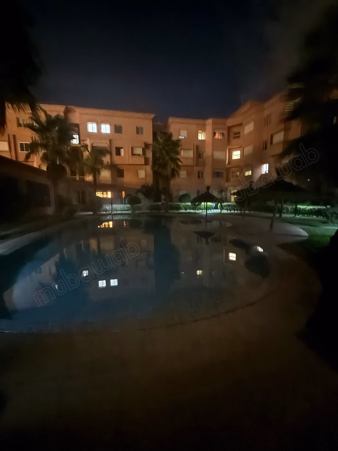 Louez cet appartement à Route Casablanca. 2 chambres agréables. Porte blindée et résidence sécurisée