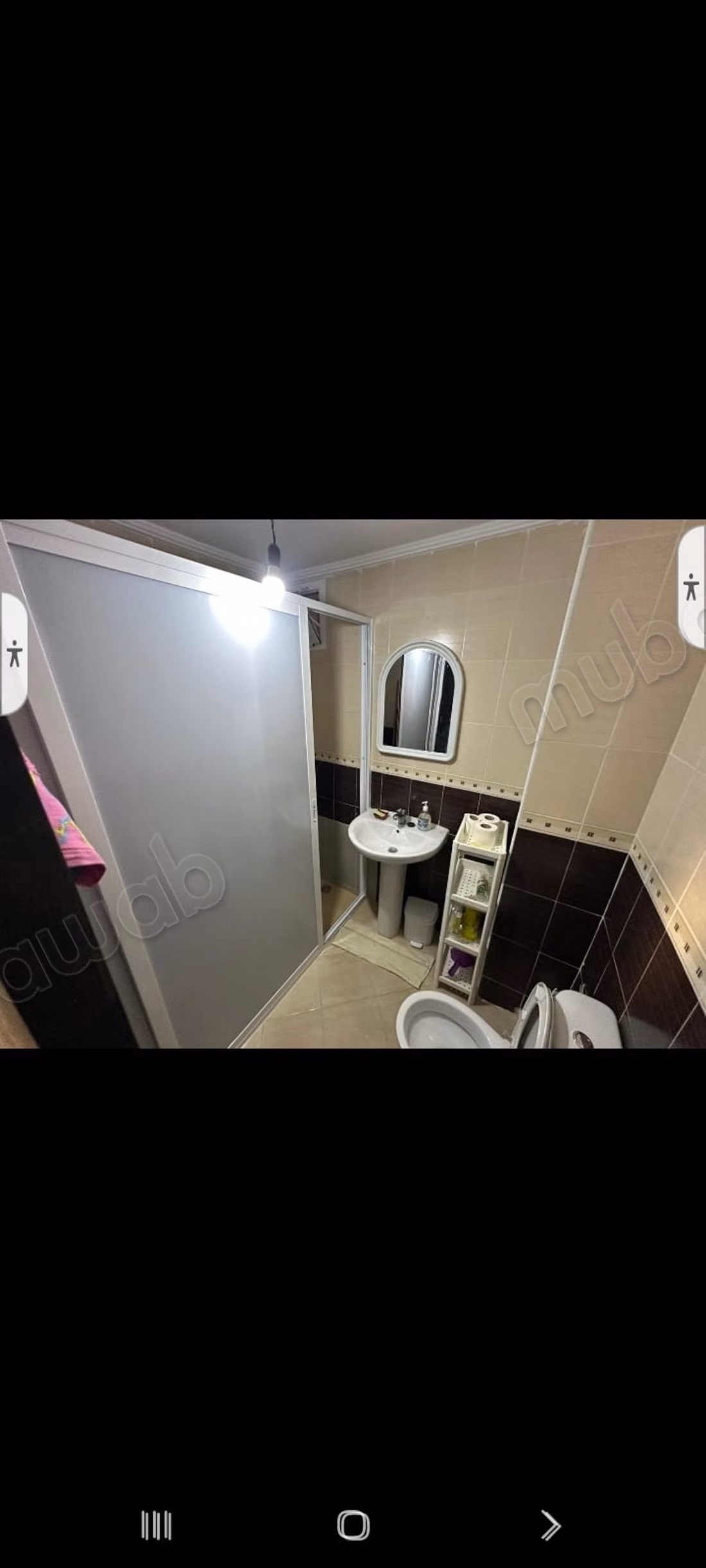 Louer un bel appartement de 2 pièces à Qawasim. Meublé