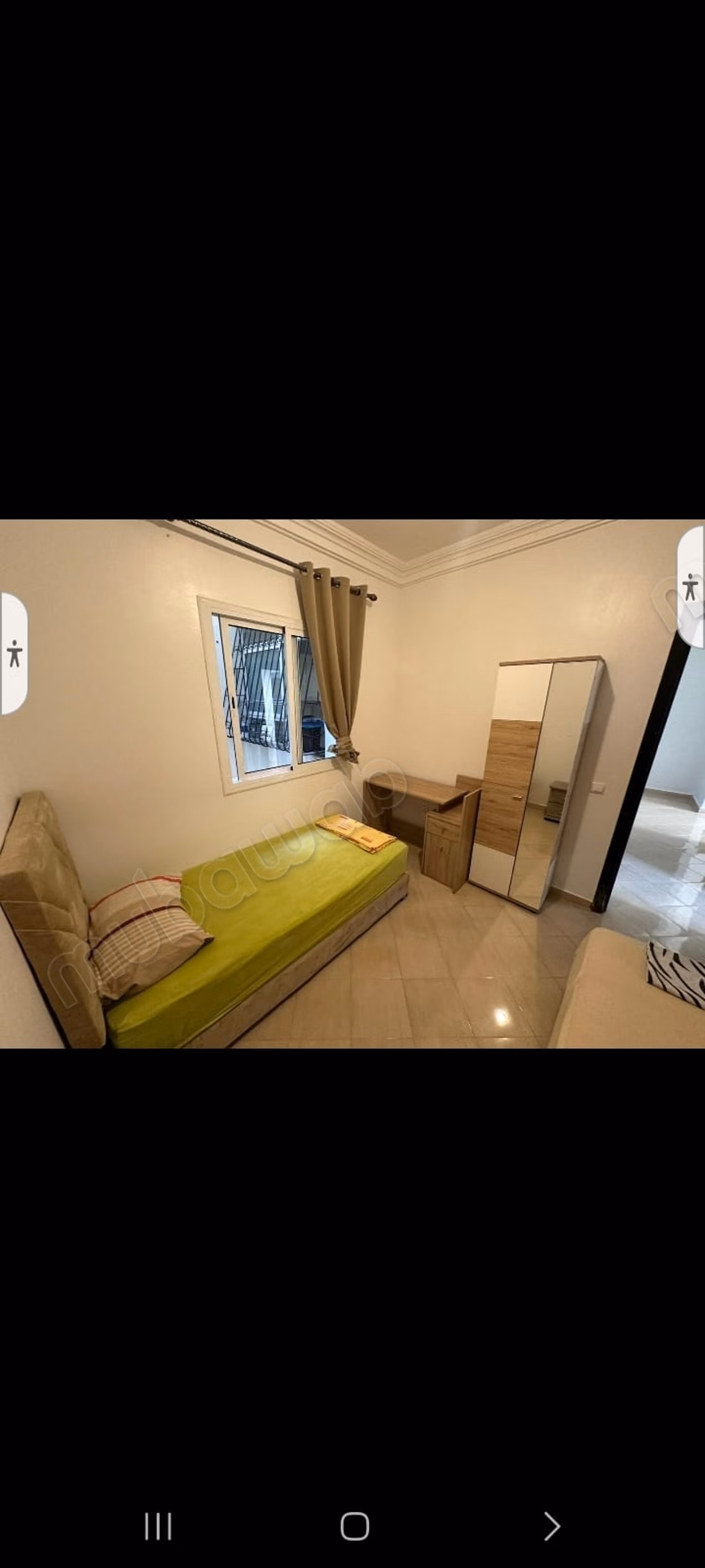 Louer un bel appartement de 2 pièces à Qawasim. Meublé