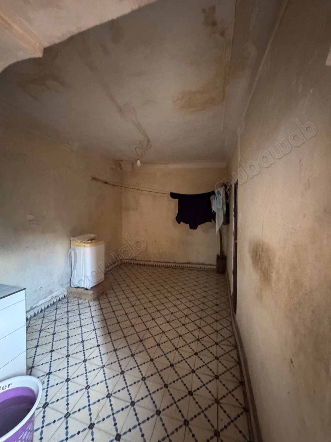 Riad to renovate 172 m² on the ground / title deed
