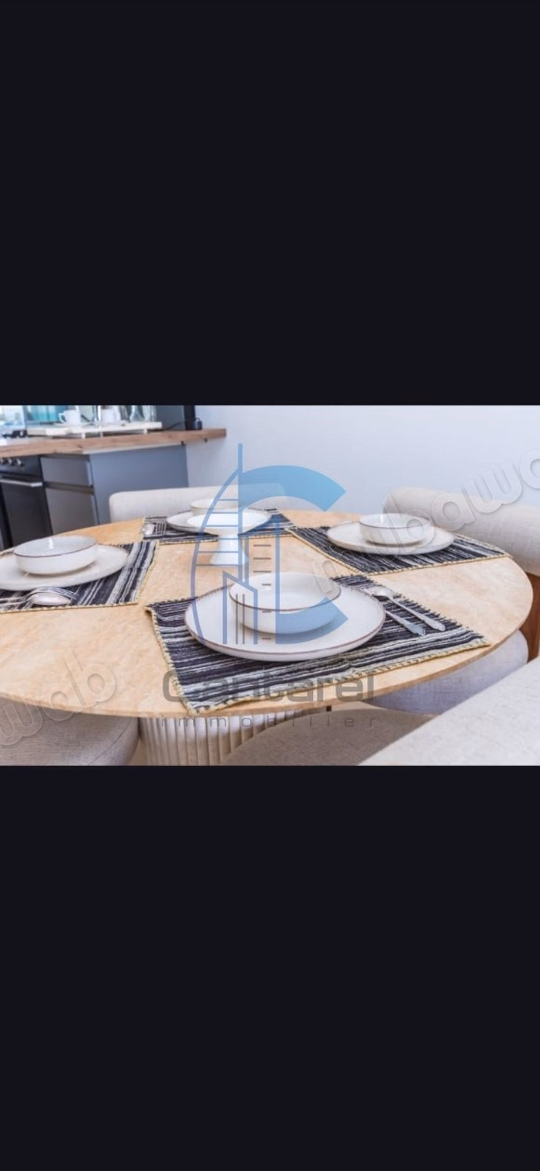 À louer studio moderne de 55m² au triangle d'or