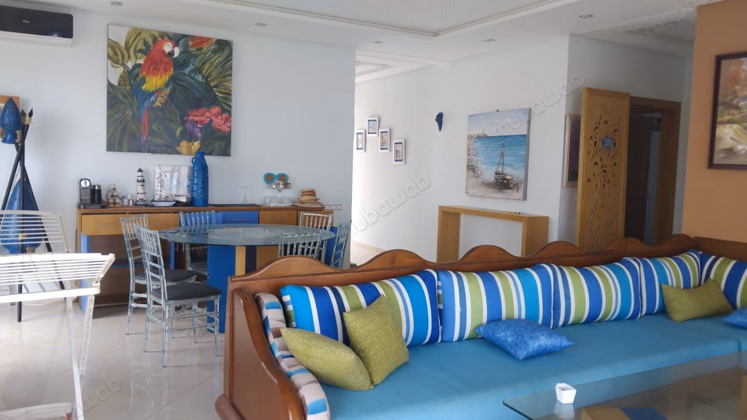Joli bungalow meublé à louer avec vue sur mer