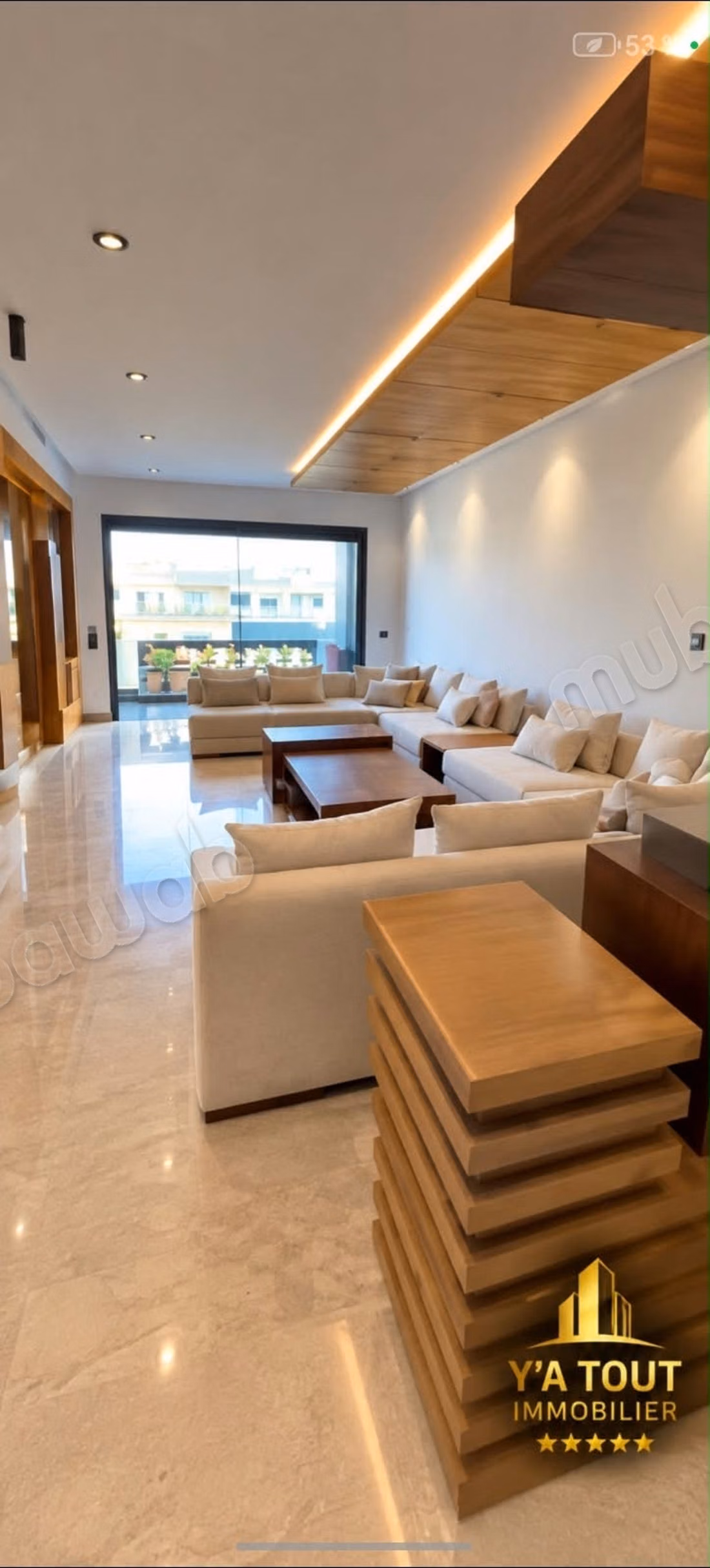 Appartement meublé à louer – Hay Riad, Rabat