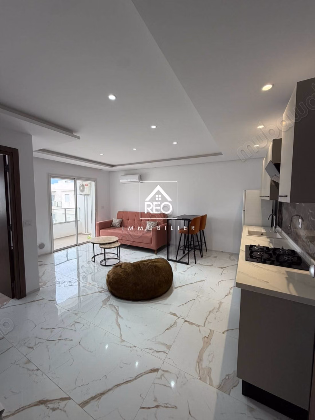 A vendre: Un appartement S1 à La Nouvelle Soukra