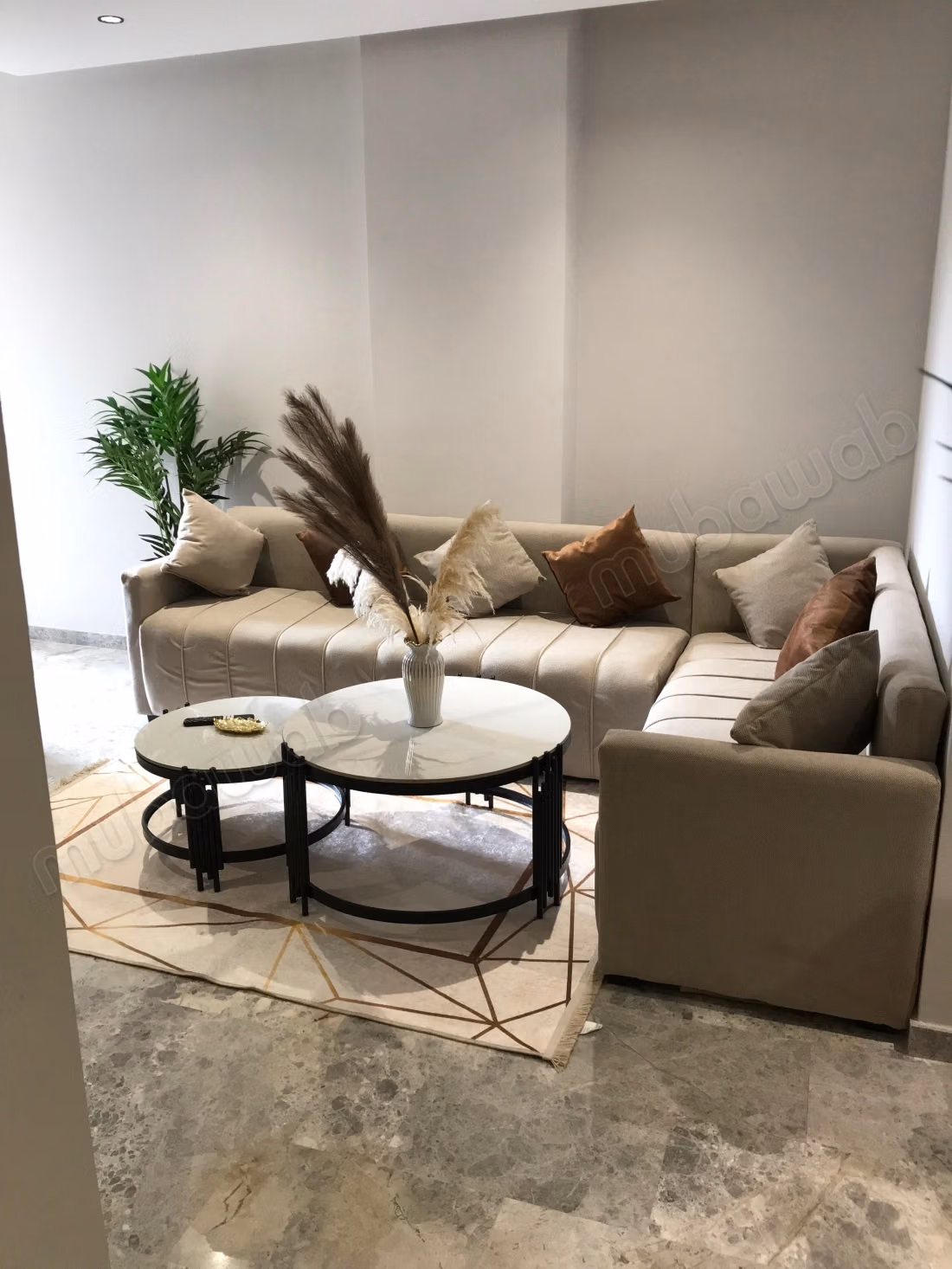 New furnished studio Abdelmoumen – parking, balcony