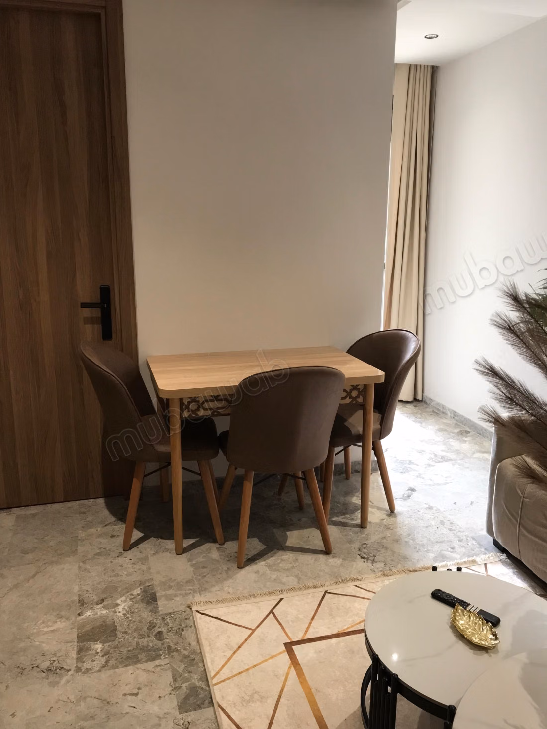 New furnished studio Abdelmoumen – parking, balcony