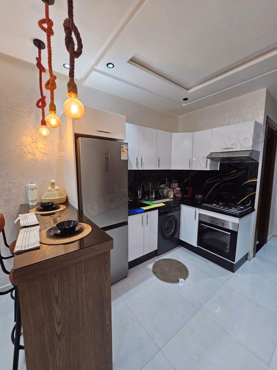 Studio de luxe 48m meublé en location à ain sebaa