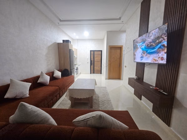 Appartamenti in affitto sulla spiaggia di Oued Cherrat. 3 camere. Porta blindata, antenna parabolica