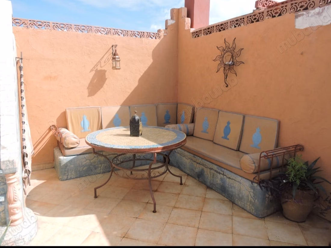 Appartement style riad, résidence avec piscine