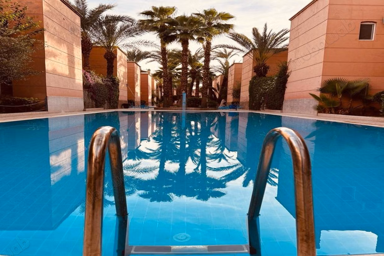 Appartement style riad, résidence avec piscine