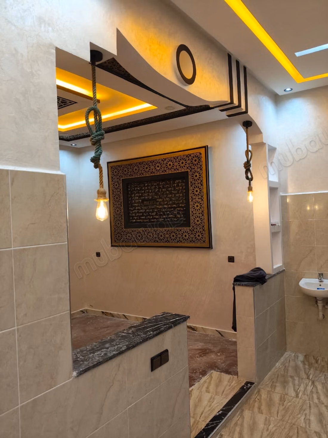 Maison merveilleuse à vendre à Ourika. Superficie totale de 100 m². Cuisine bien équipée