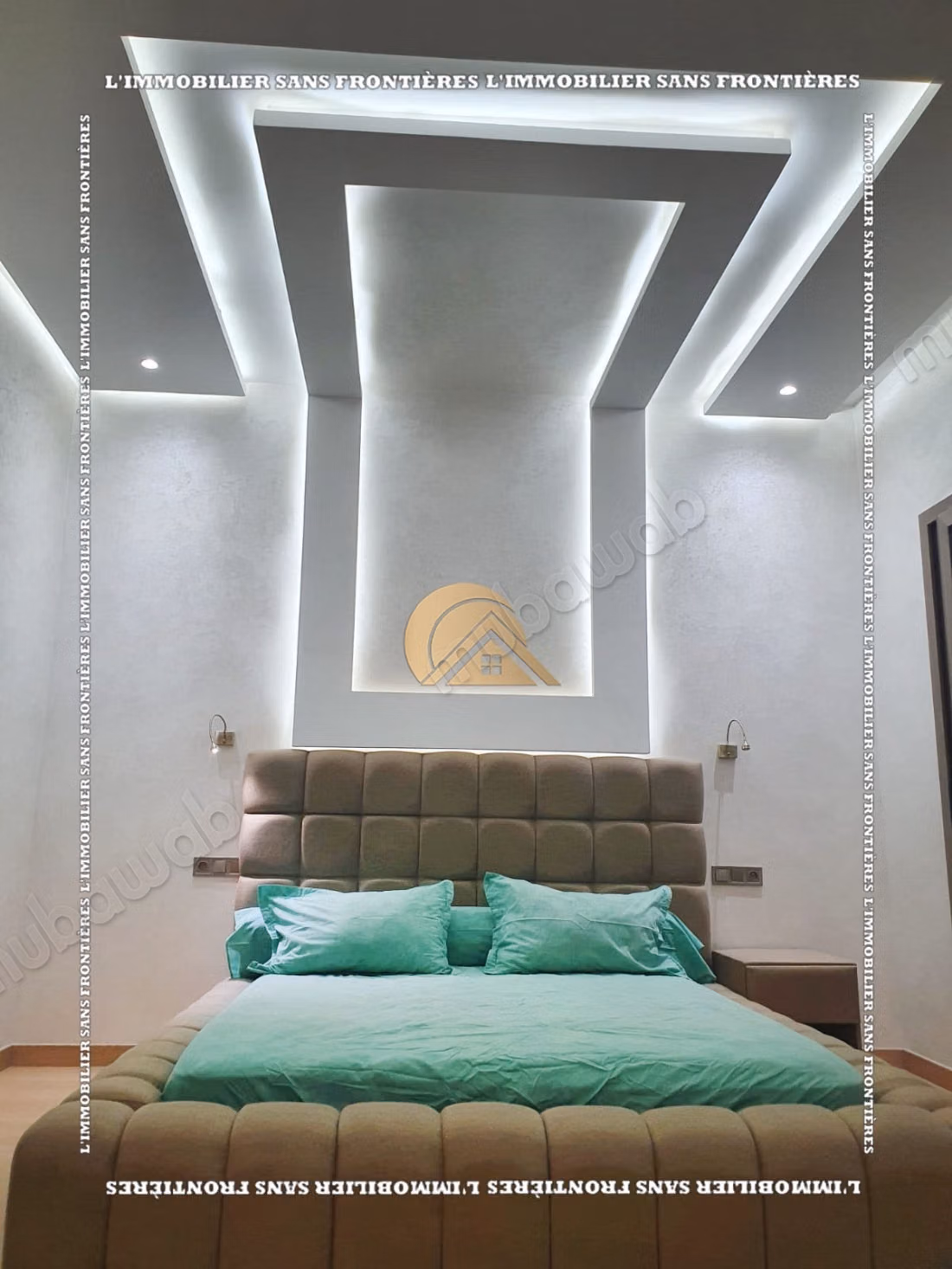 Villa meublée de 800 m² à louer à Targa – Grand jardin privé, piscine privée et beaux espaces de vie