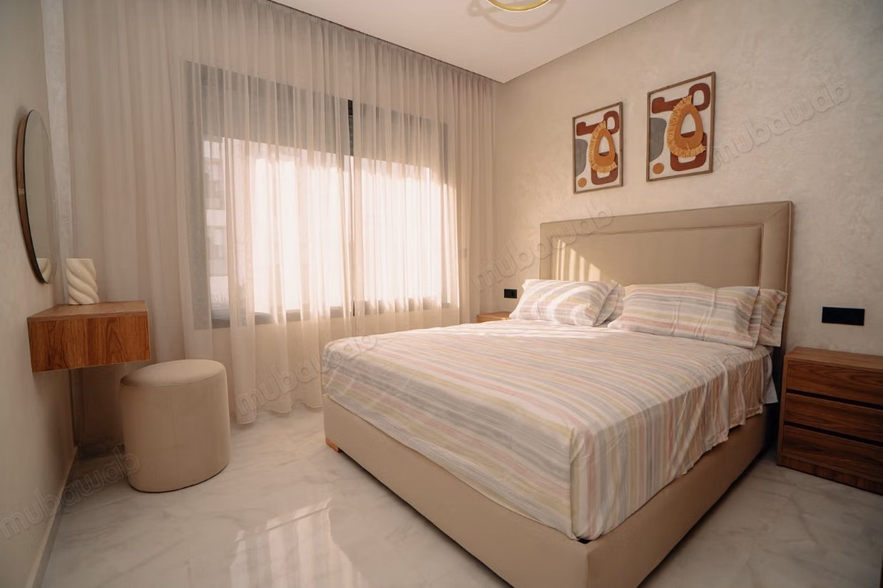 Appartement neuf meuble 2 chambres a loue