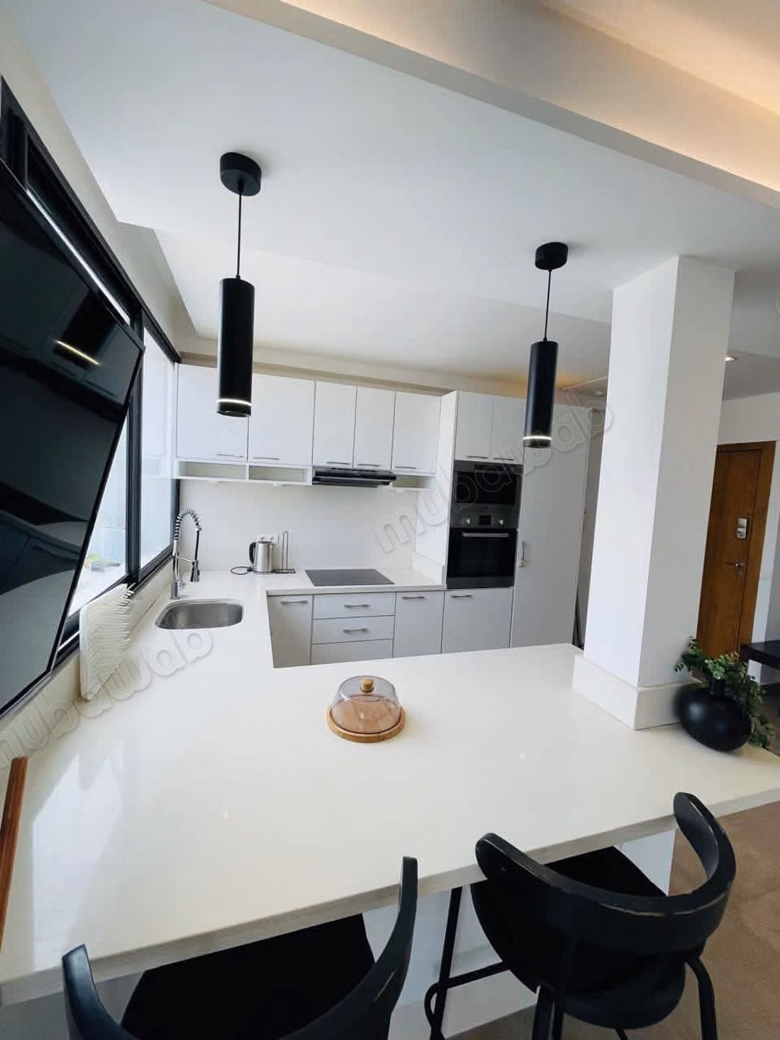 Appartement standing meublé avec terrasse a ha