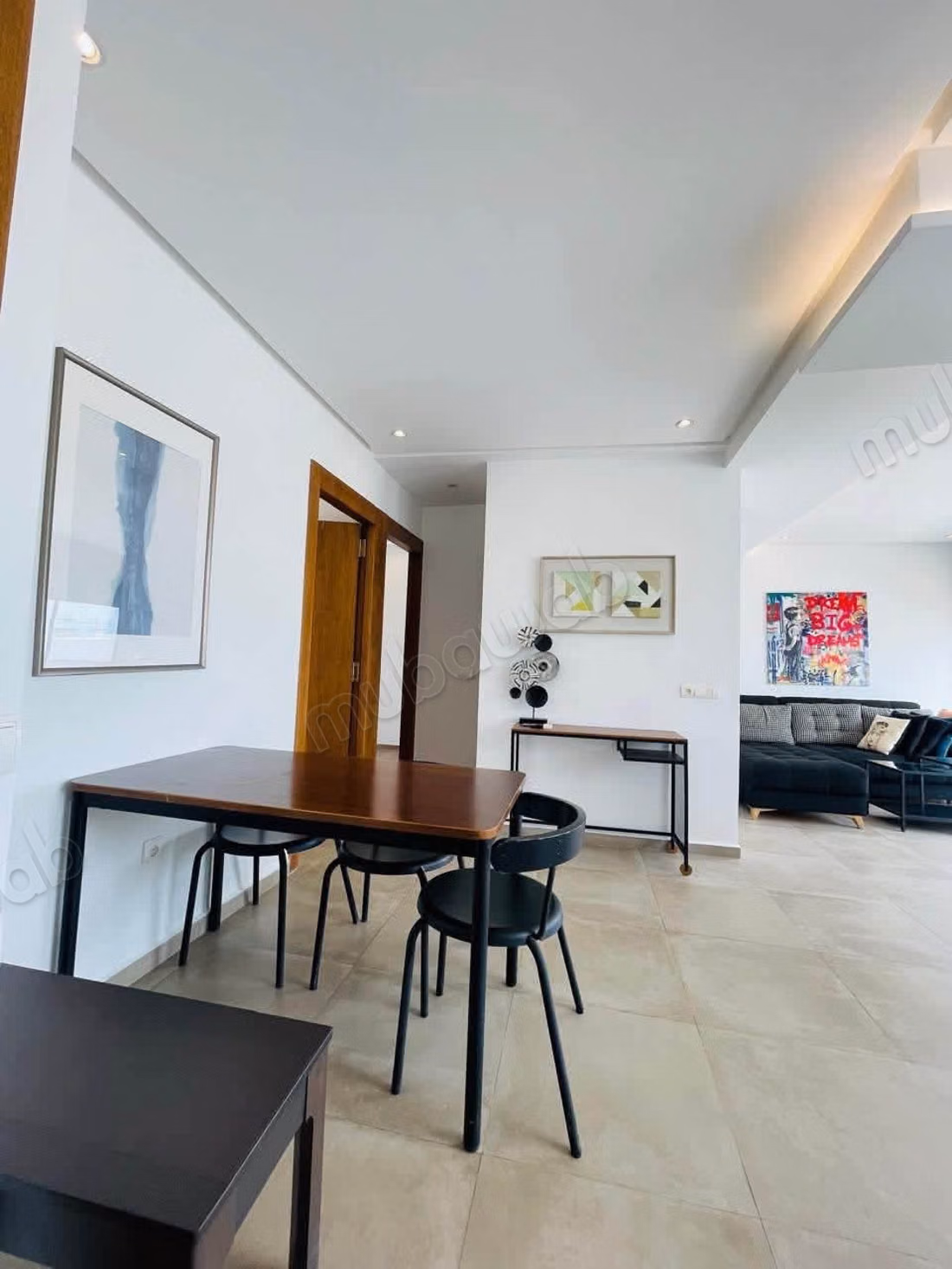 Appartement standing meublé avec terrasse a ha