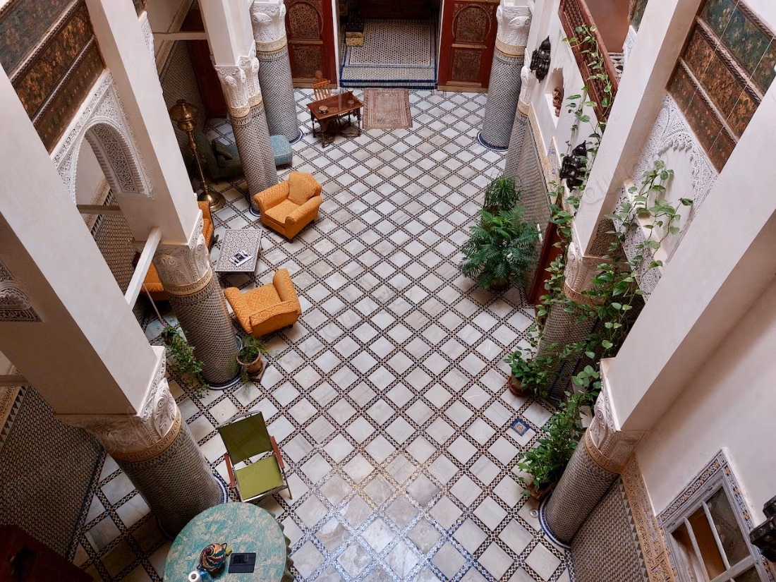 Riad authentique rénové avec goût