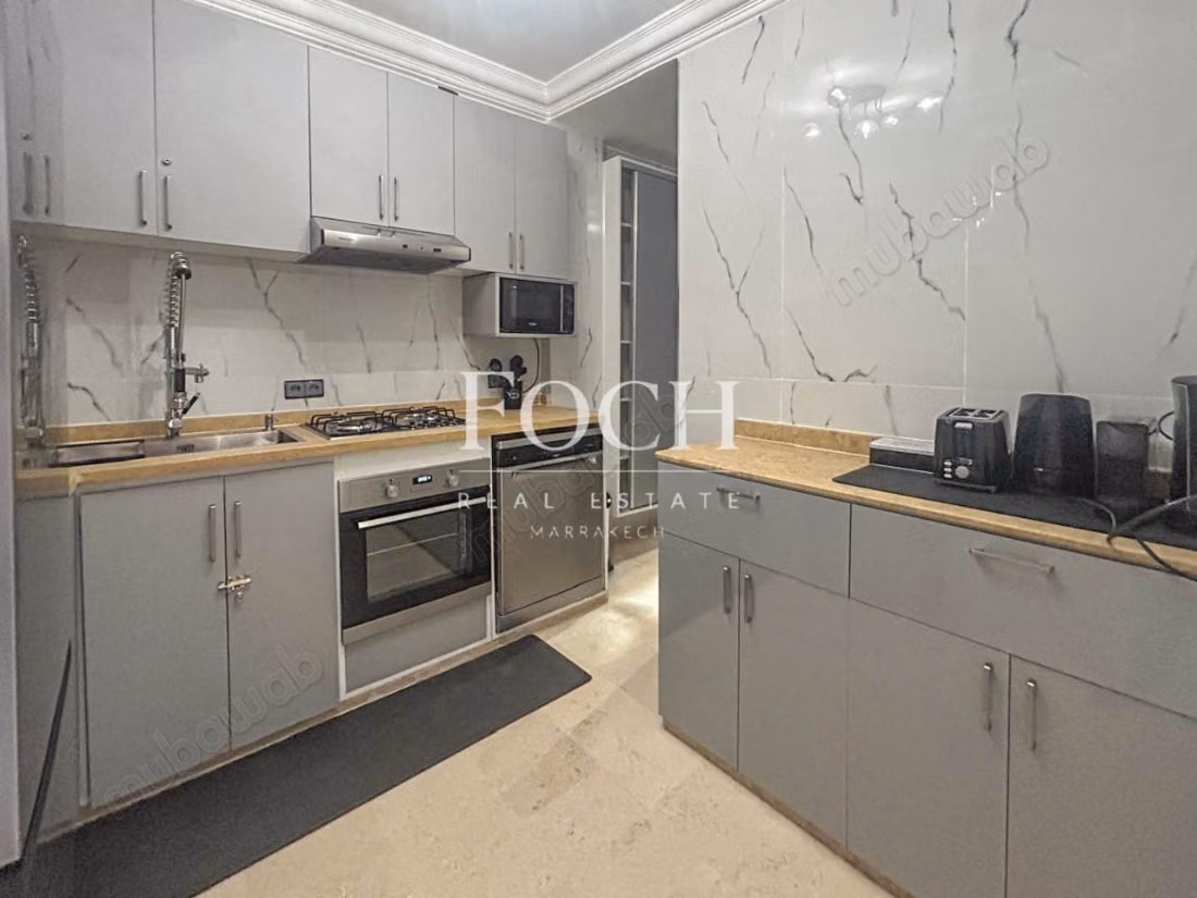 Bright apartment for rent in Gueliz