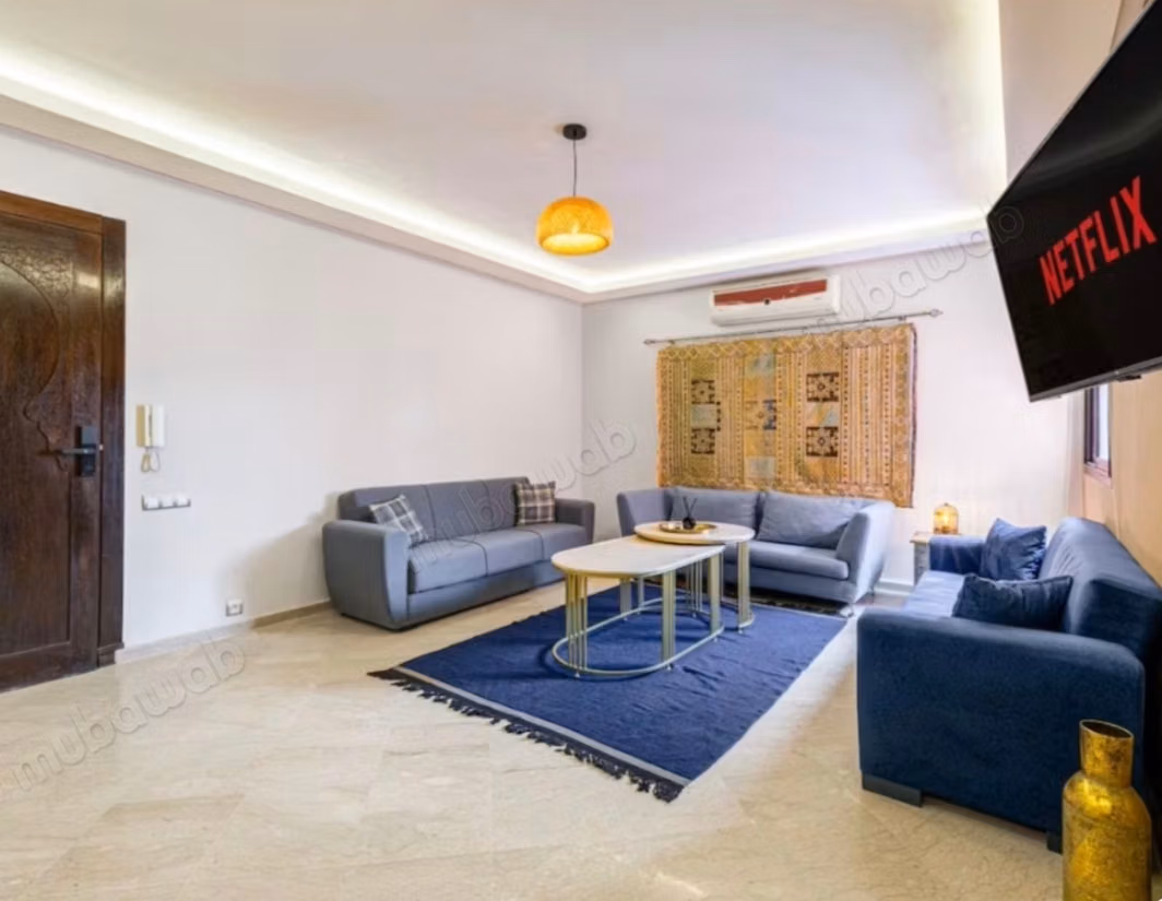 Stunning apartment for sale in Guéliz. 2 comfortable rooms. Well furnished