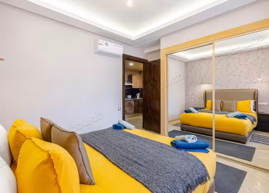 Stunning apartment for sale in Guéliz. 2 comfortable rooms. Well furnished