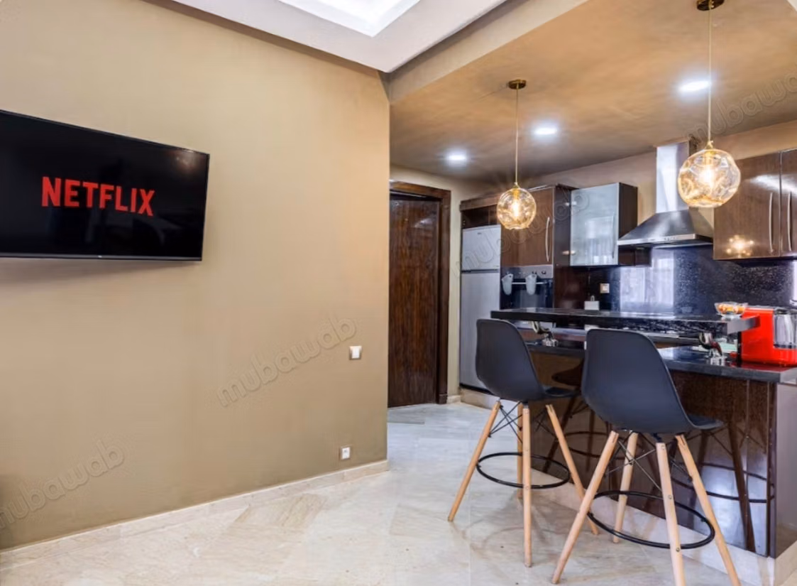 Stunning apartment for sale in Guéliz. 2 comfortable rooms. Well furnished