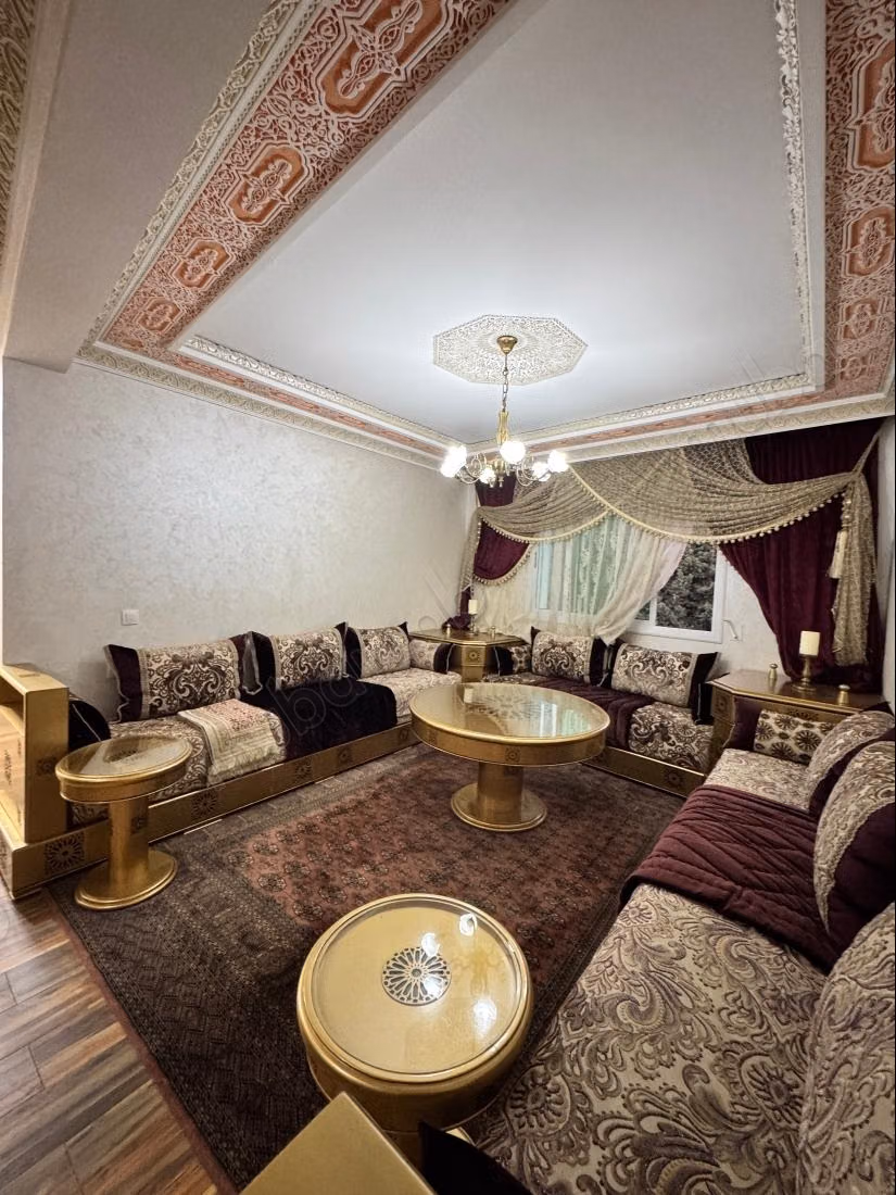 Apartamento amueblado en alquiler en Azib Haj Kaddour