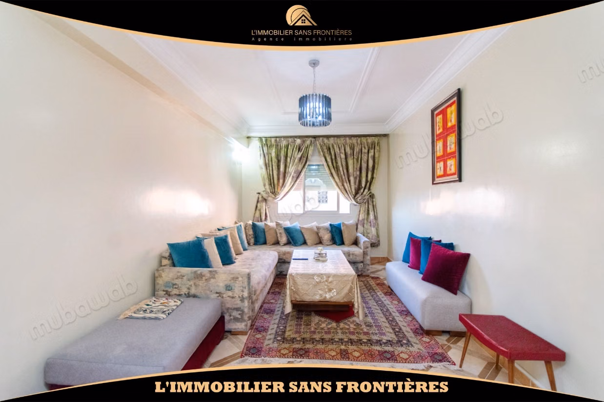 Appartement meublé de 77 m² à vendre à Azzouzia – 3 chambres...