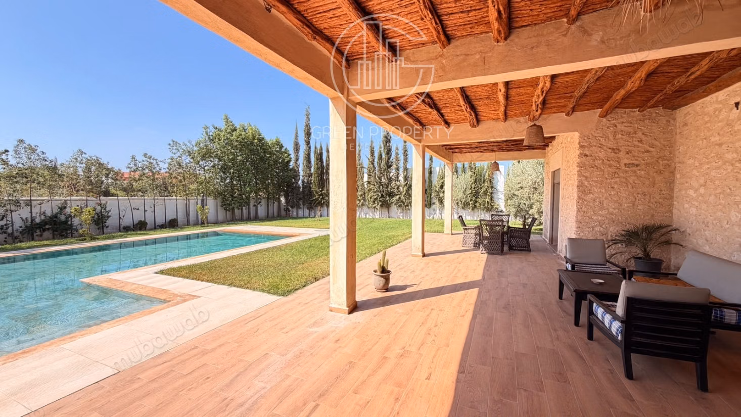 For sale - Beautiful villa with pool in Bouzama